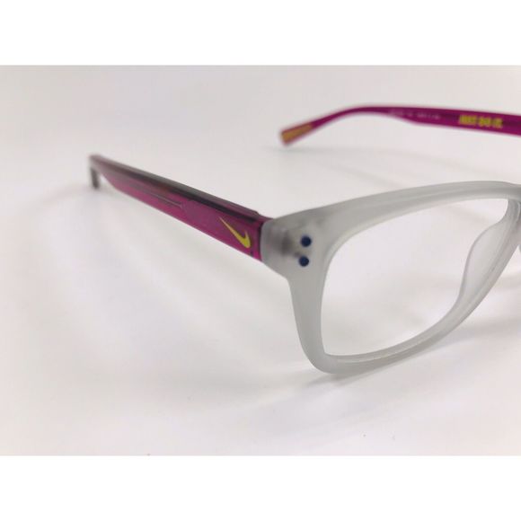 New NIKE KIDS NK5538 051 Wolf Grey & Violet Eyeglasses 46mm with NIKE Case main image 6